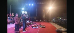SAMBUTAN Mas Bambang Kades Desa Gilang Kecamatan Ngunut Tulungagung.